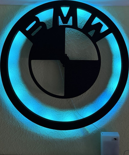 Bmw logo mit - led, beleuchtung