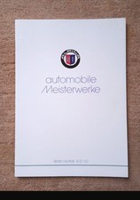 Alpina B12 5.0 Prospekt 1989