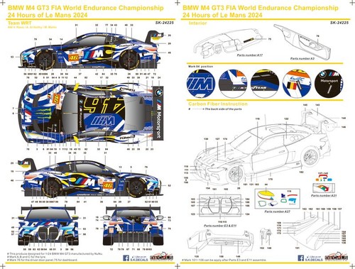 Bmw gt3 mans 2024 - mans,