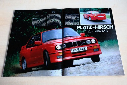 Mot 1987 bmw kat - m3,