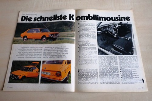 Mot 1971 bmw - bmw, 1600