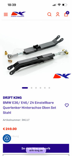 E46 querlenker verstärkung - e46,