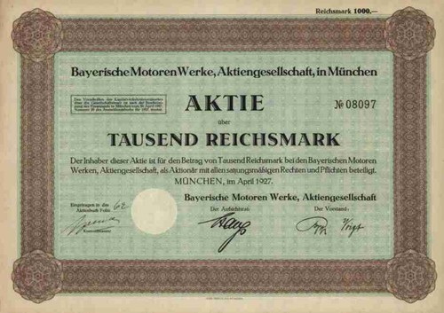 Bmw motoren werke - bmw, münchen