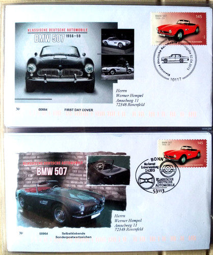 Brd 2015 fdc selten - 2015, fdc-